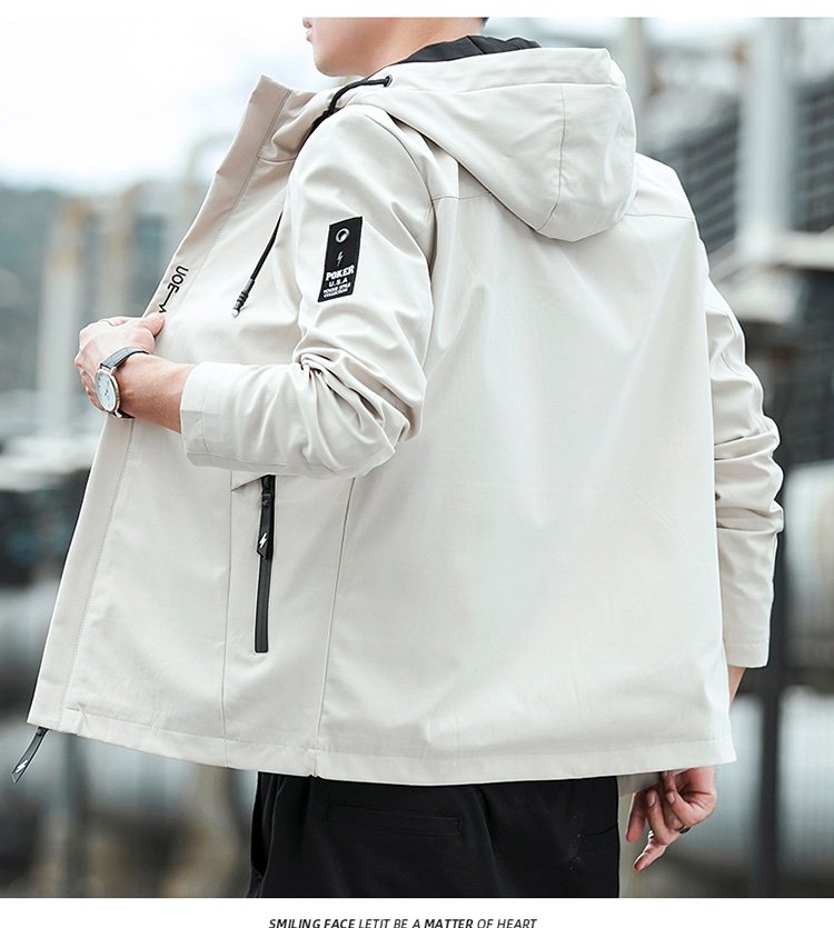 Мужская куртка 2024 весна новый корейский стиль оптом из Китая