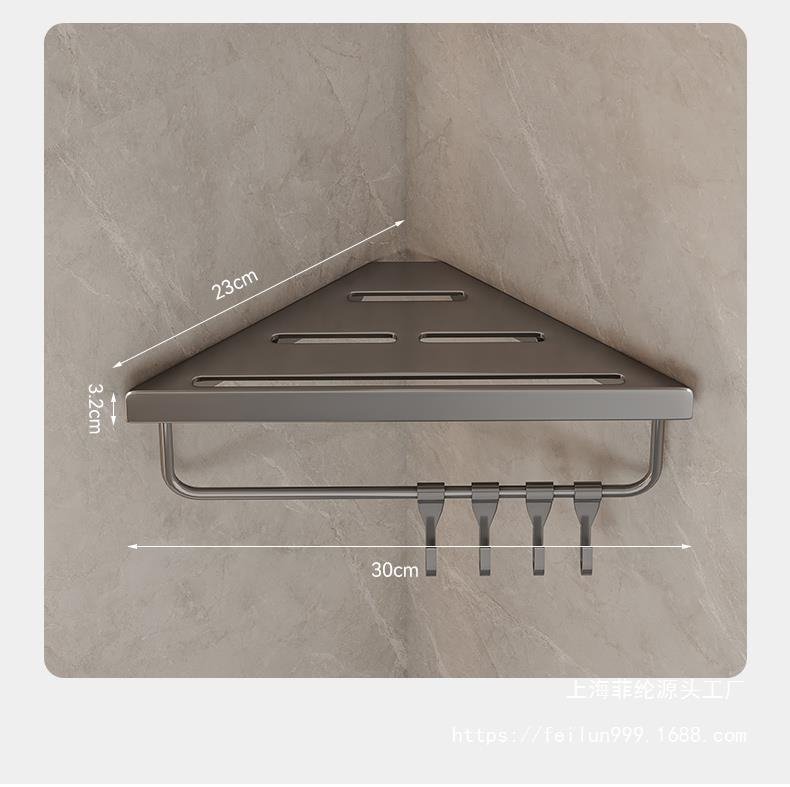 Угловая полка для ванной комнаты оптом