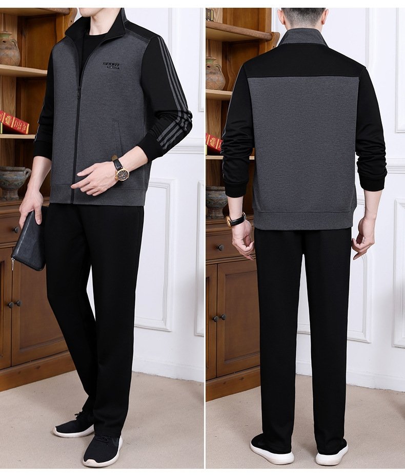 Мужской спортивный костюм для среднего возраста оптом из Китая