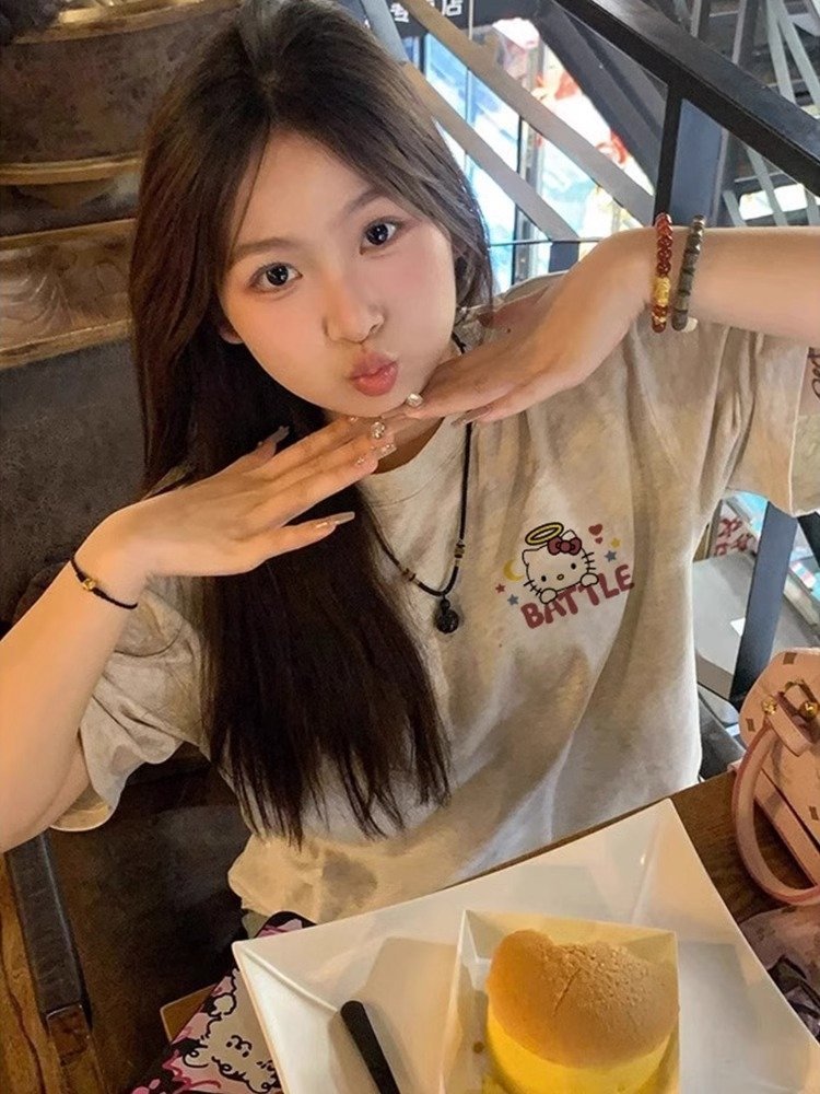 Детская футболка с Кэти-котом оптом