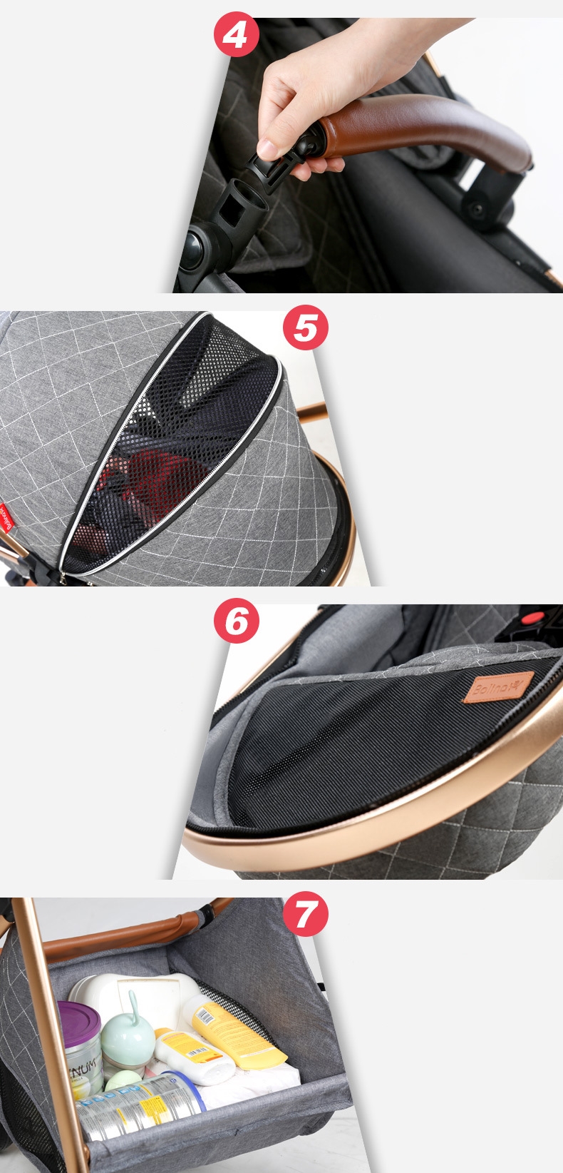 Детская коляска V9-4 оптом из Китая