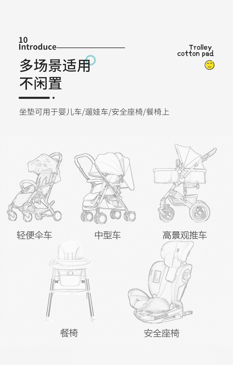 Мягкий матрас для детской коляски оптом