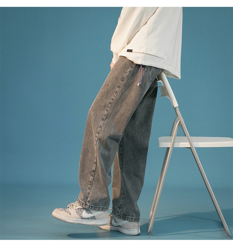 2024 весна-осень новые мужские джинсы оптом из Китая