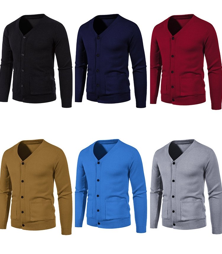 Мужская кардиган-свитер с капюшоном оптом