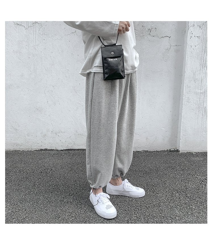 Мужские широкие джинсы в стиле ханбан с высокой посадкой оптом из Китая