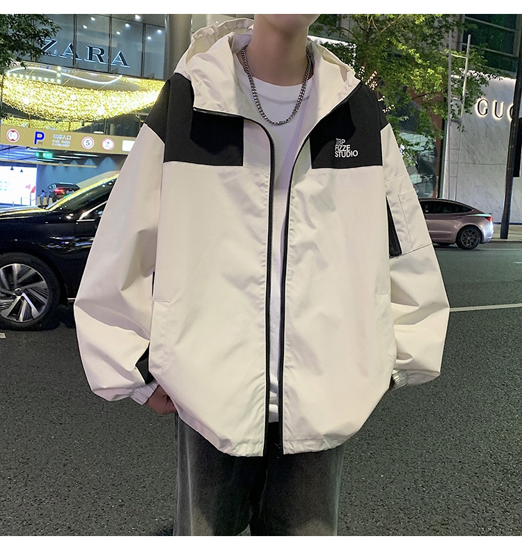 Мужская ветровка весна-осень 2024 оптом из Китая