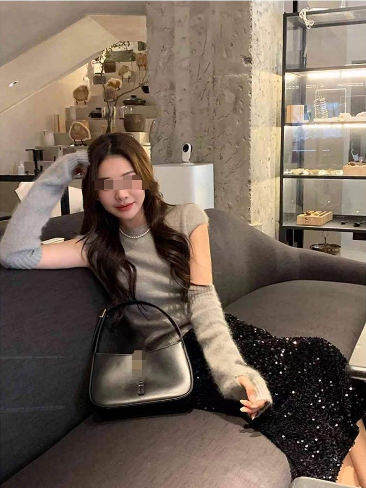 Юбка-миди с высокой талией и блестками оптом из Китая