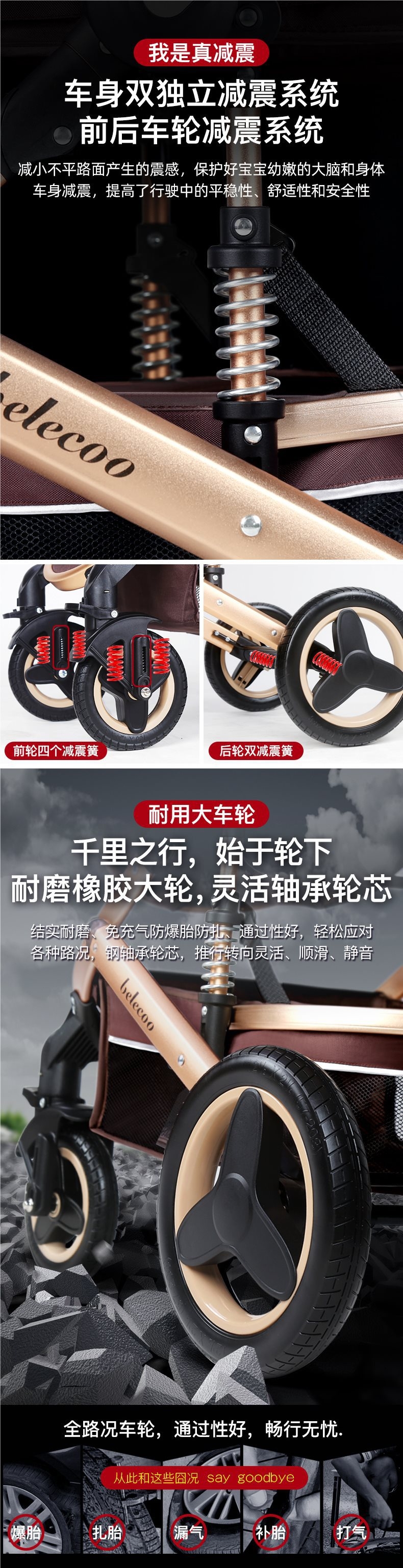 Коляска для младенцев Belecoo оптом из Китая