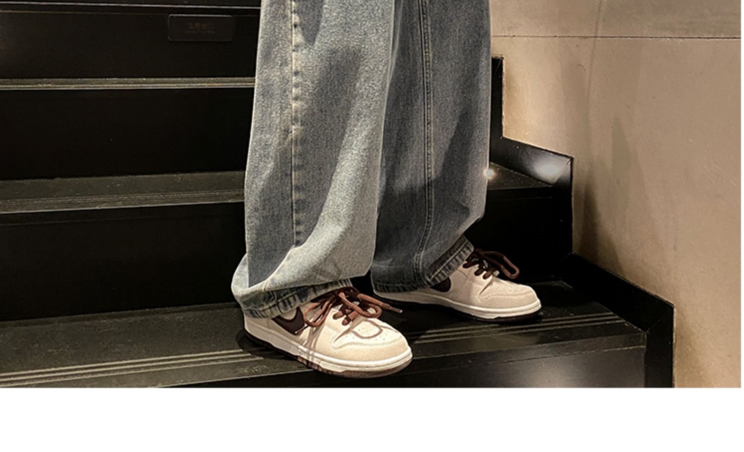 Мужские джинсы винтажного светло-голубого цвета 2024 весна оптом из Китая