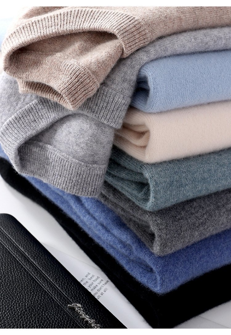 Мужская свитер с высоким воротником оптом