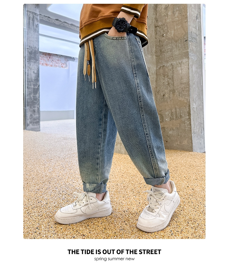 Джинсы для мальчиков Z903-1 оптом из Китая