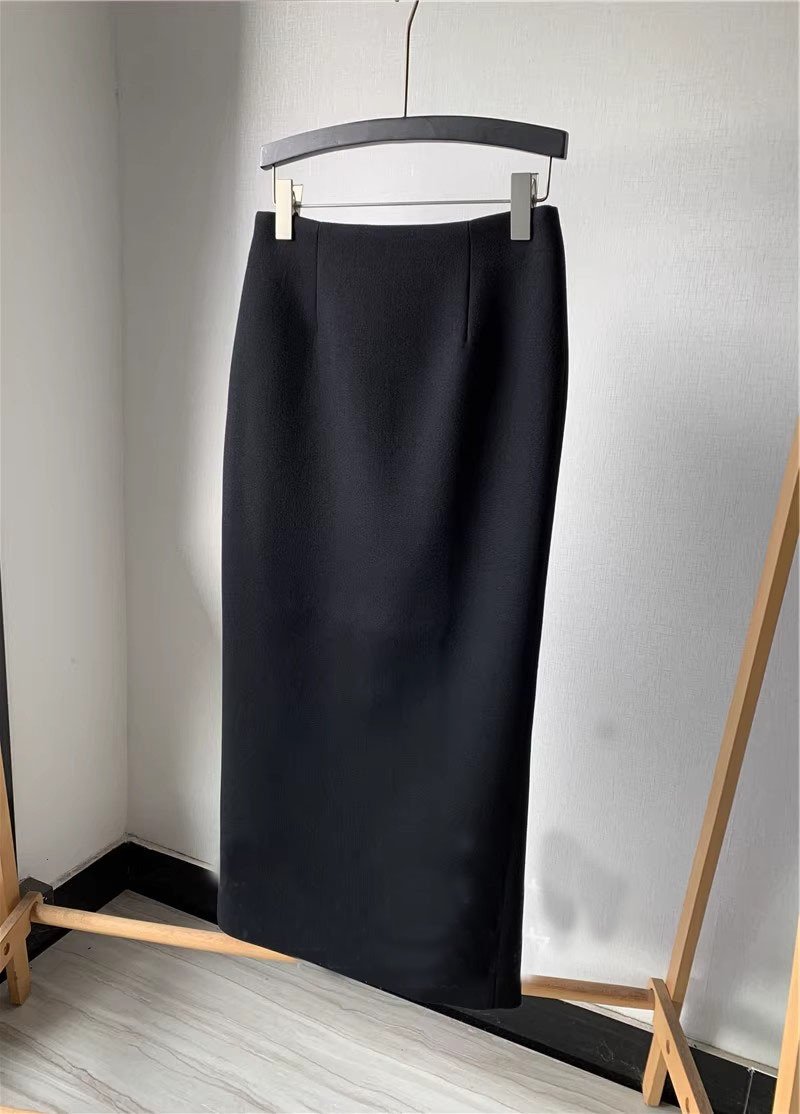 Высокая юбка-карандаш из шерсти с высокой талией оптом из Китая