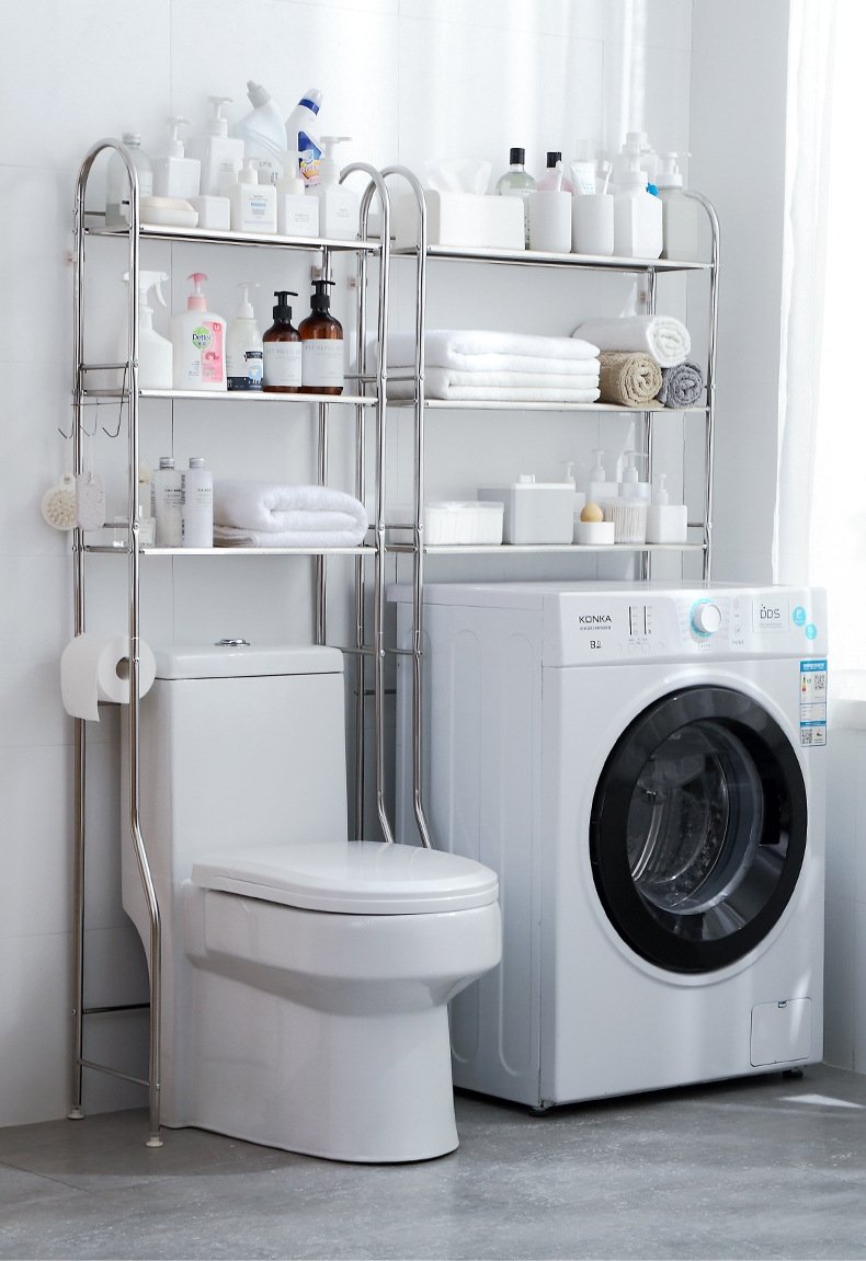 Многоуровневая полка для ванной комнаты из нержавеющей стали оптом