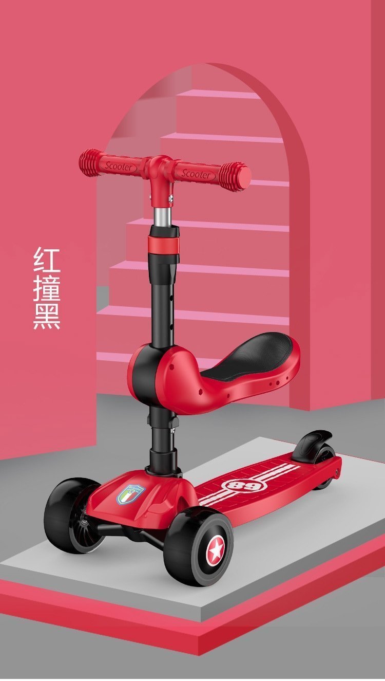 Детский трехколесный самокат оптом