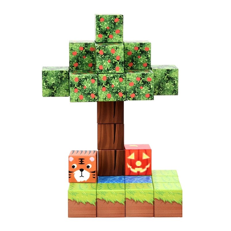 Магнитные строительные блоки Minecraft оптом