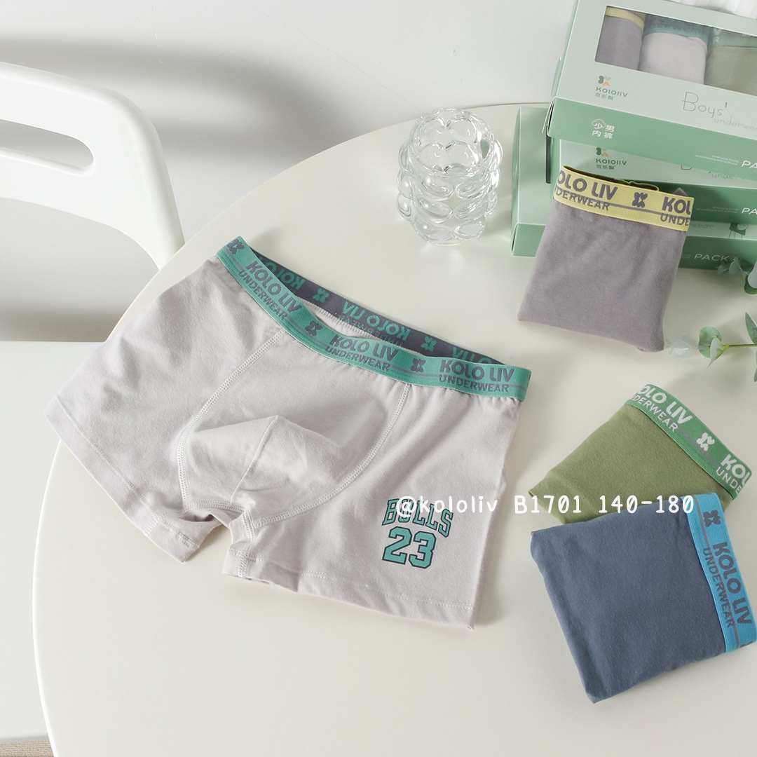 Кололив B1701 детские трусы для мальчиков оптом из Китая