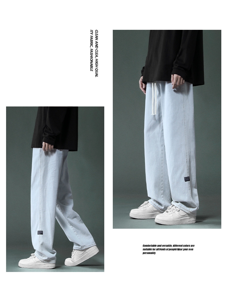 Мужские джинсы весенне-летней коллекции 2023 оптом из Китая