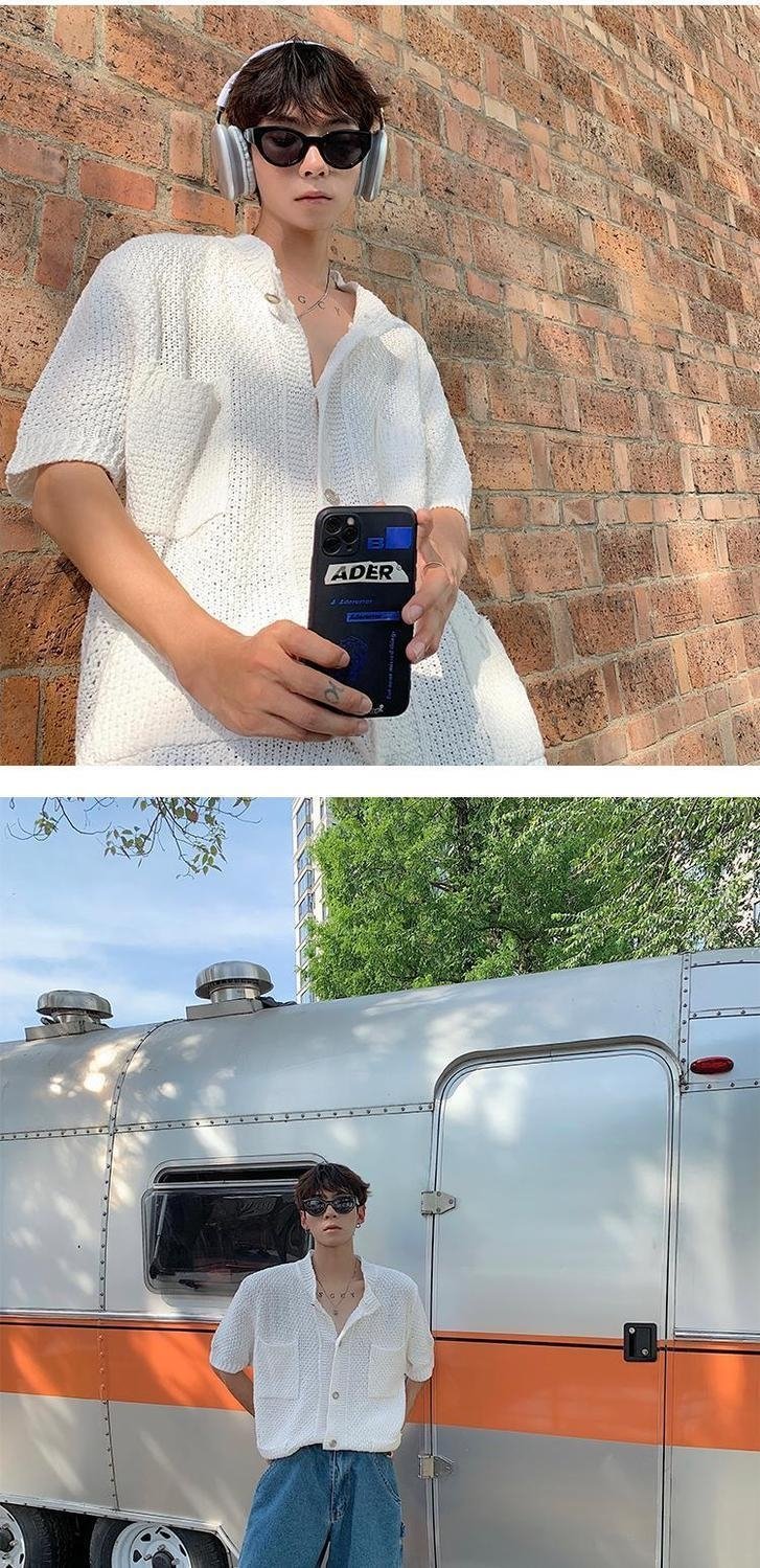 Мужская вязаная кардиган оптом