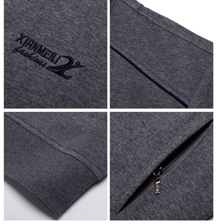 Мужской спортивный костюм с длинными штанами и свитшотом оптом из Китая