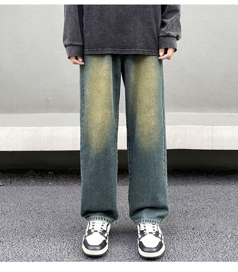 Джинсы мужские 2024 осенние новинки оптом из Китая