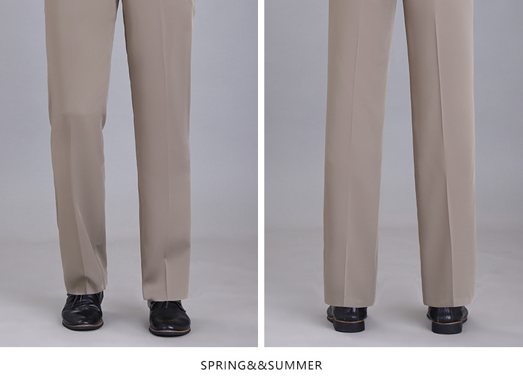 Летние мужские брюки из шелкового сурепа для делового стиля оптом из Китая