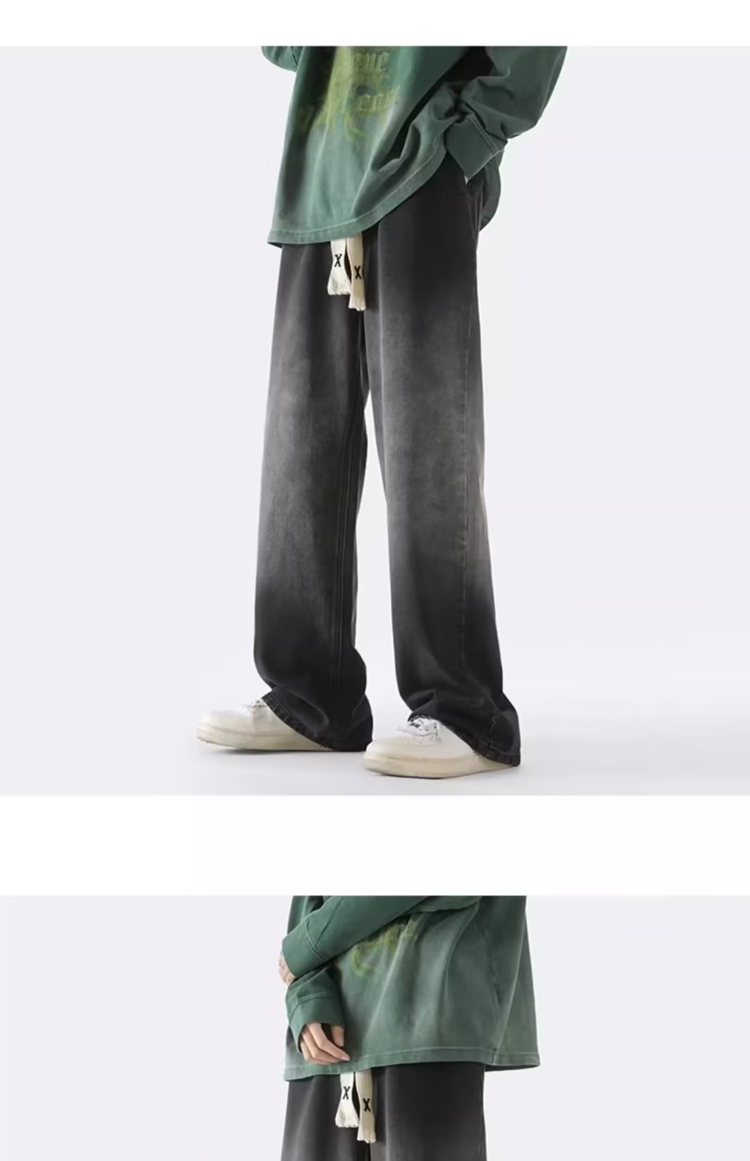 Мужские джинсы весенне-летней коллекции 2023 оптом из Китая