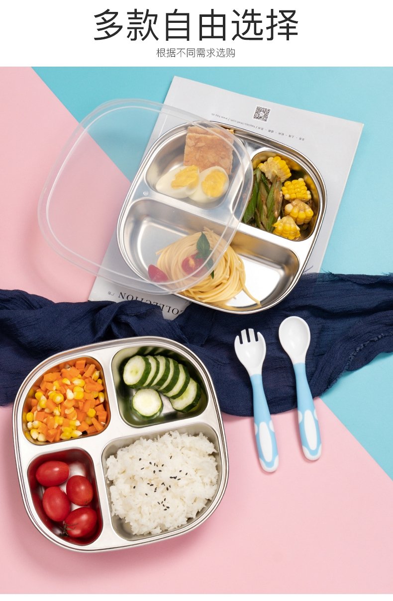 Детская посуда из нержавеющей стали оптом