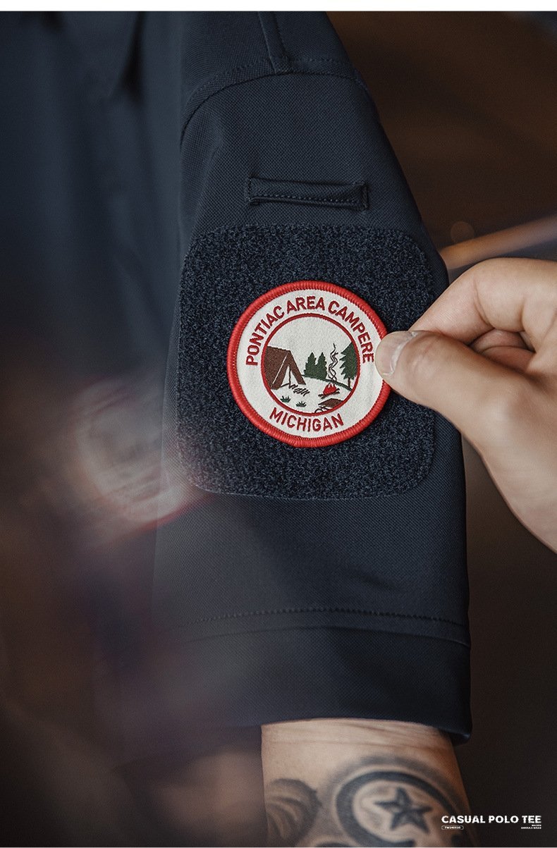 Мужская футболка поло с коротким рукавом оптом