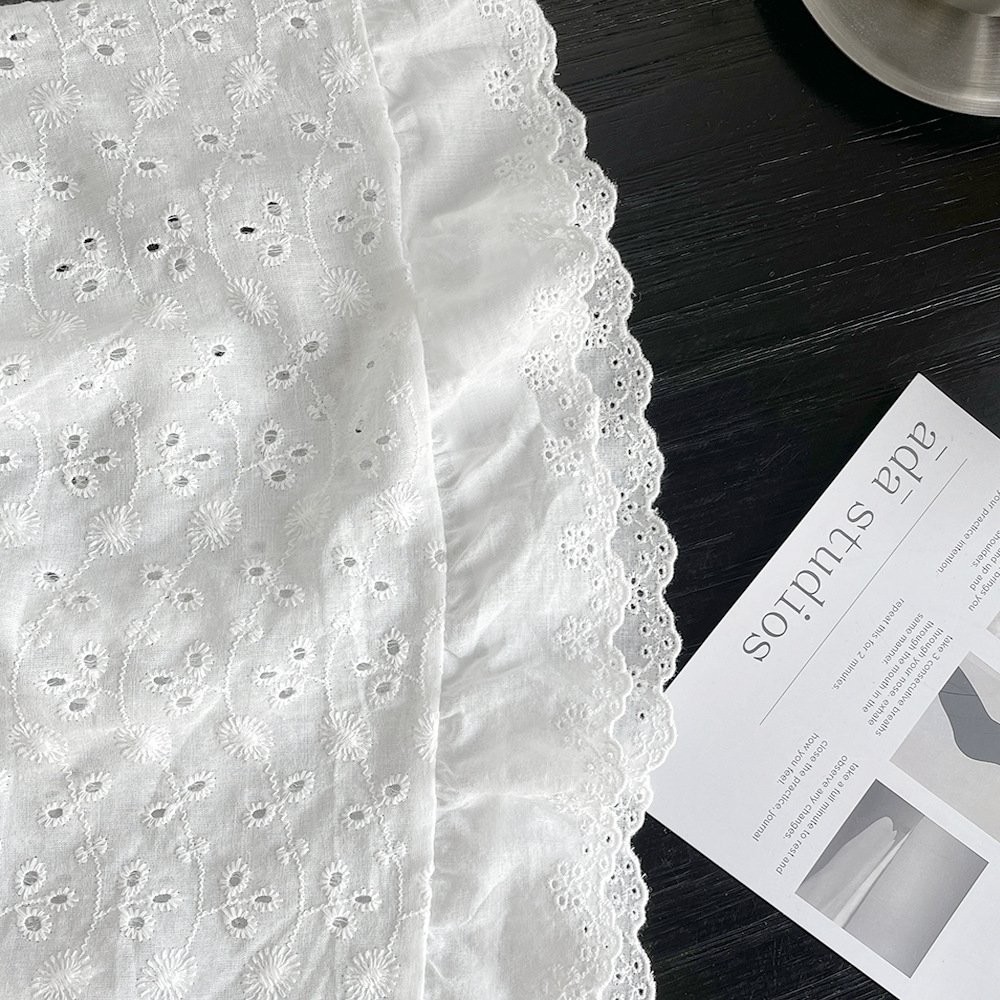 Высокая юбка с кружевом 2024 оптом из Китая