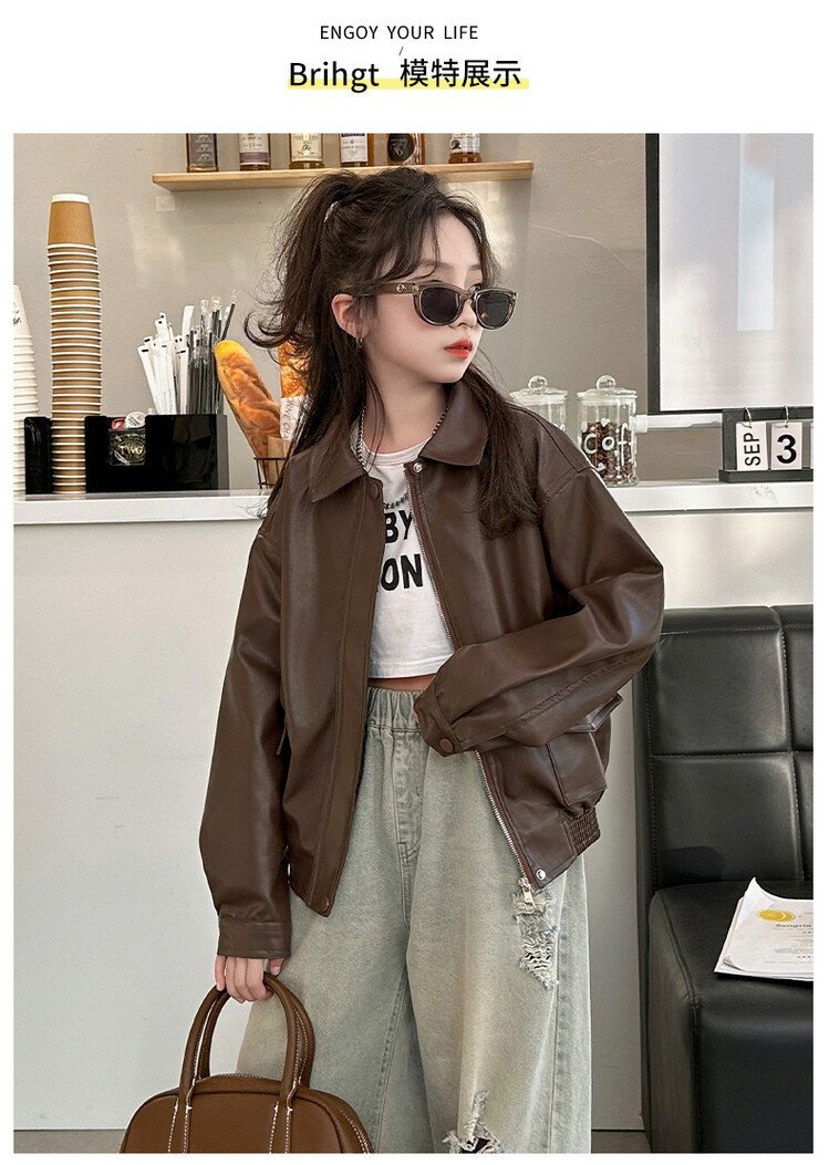 Детская куртка весна-осень 2024 оптом из Китая