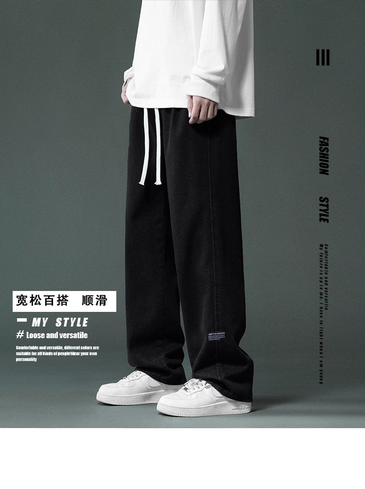 Мужские джинсы весенне-летней коллекции 2023 оптом из Китая