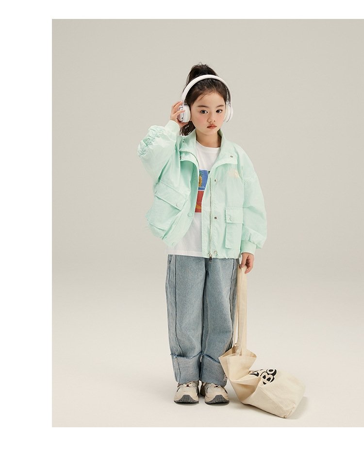 Детский легкий весенний жакет оптом из Китая