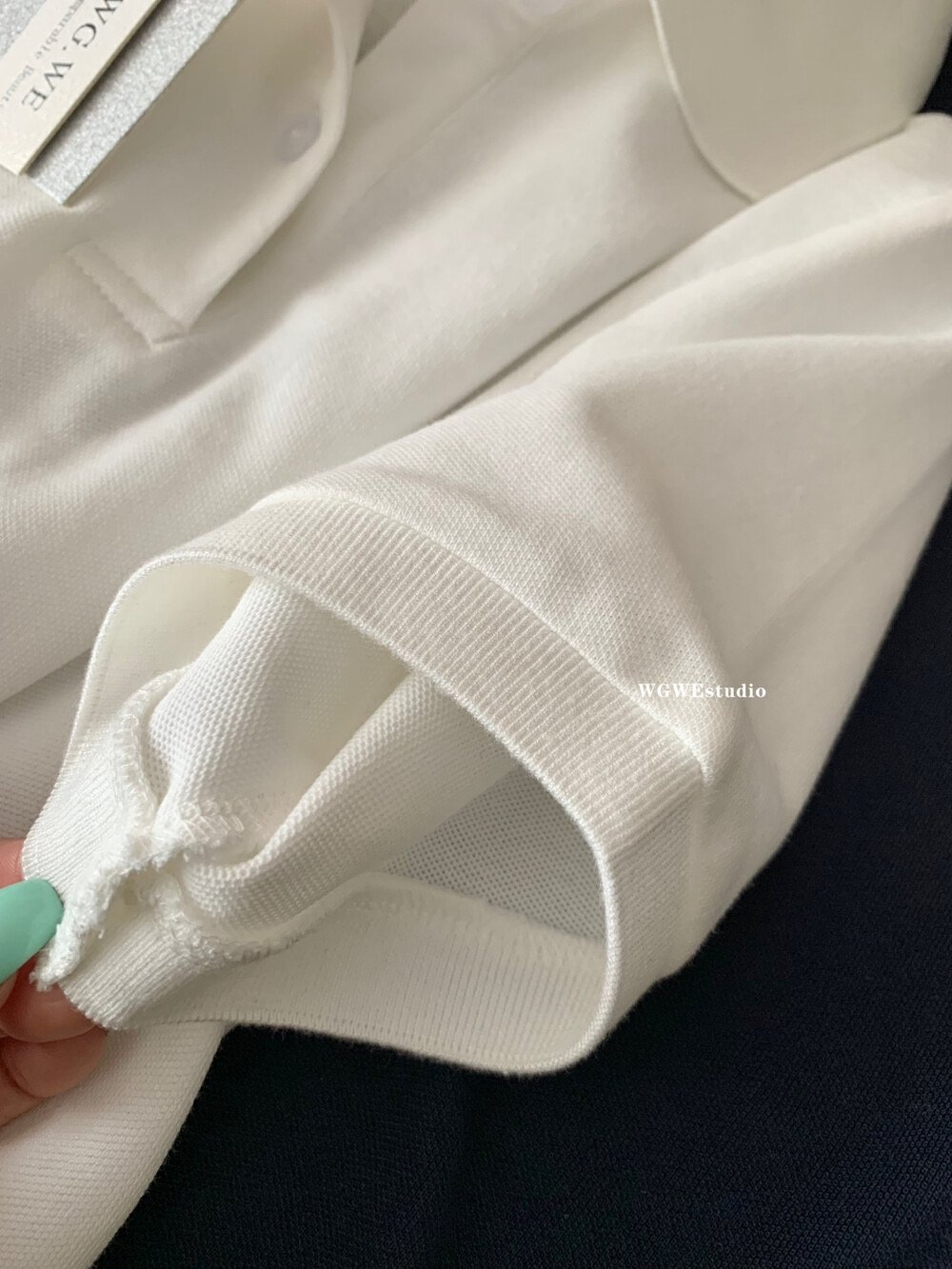 Блузка с вышивкой и бабочкой на воротнике 2024 лето оптом