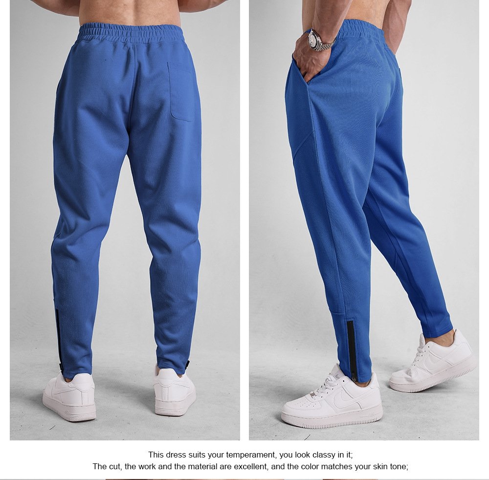 Мужские спортивные брюки с завышенной талией оптом из Китая