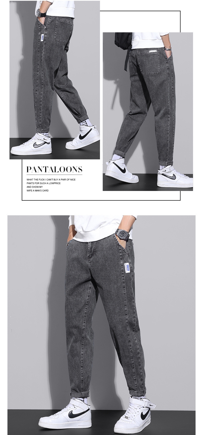 Мужские джинсы 2024 новой коллекции оптом из Китая