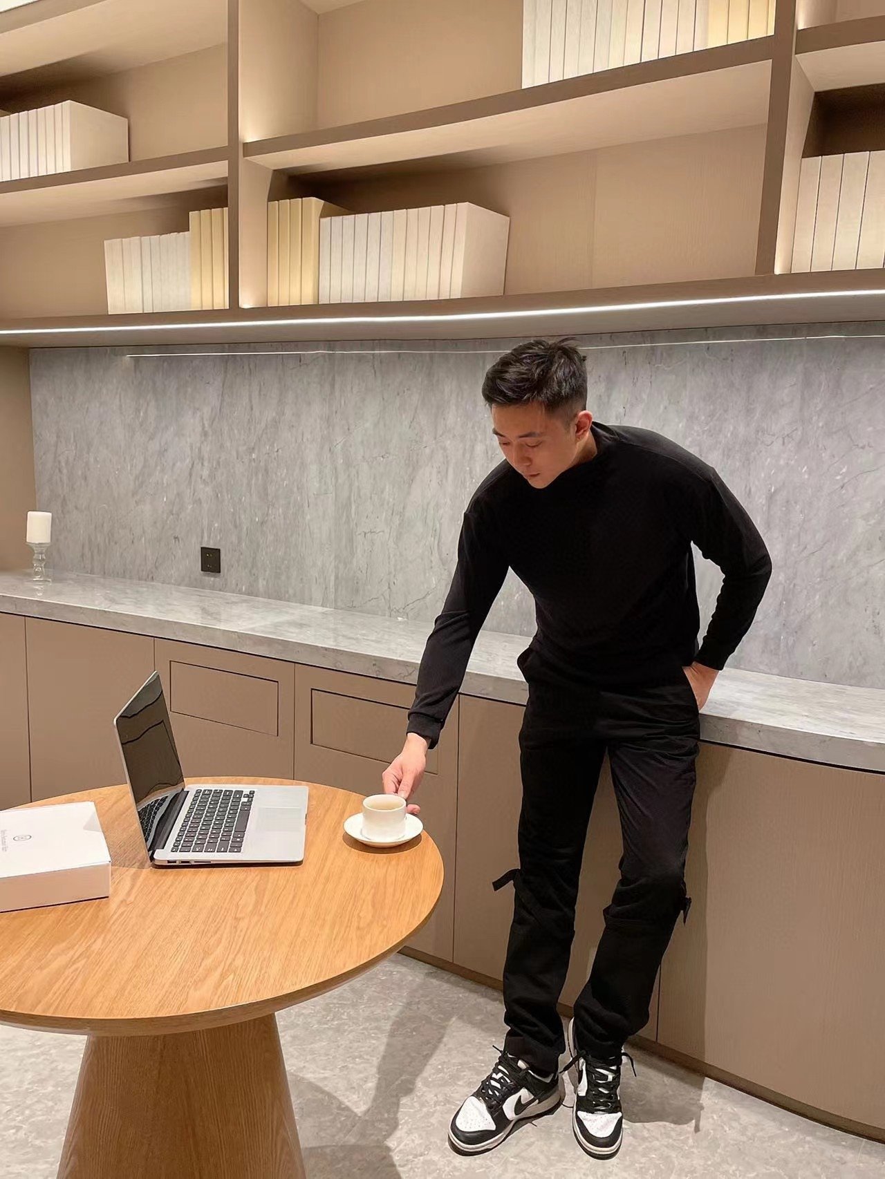 Термобелье для мужчин 3.0 полувысокий воротник осень-зима оптом