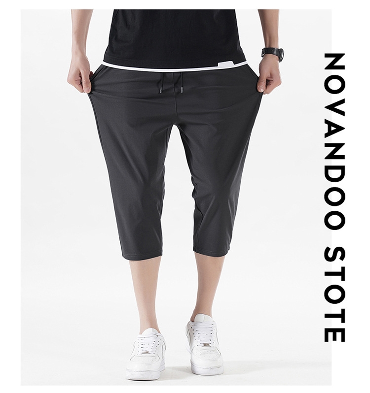 Мужские летние брюки из легкого льняного материала оптом из Китая