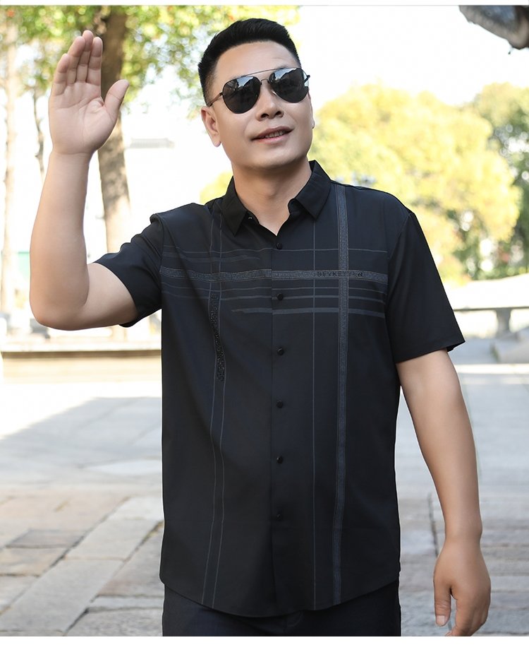 Мужской летний комплект с рубашкой из хлопка и футболкой оптом