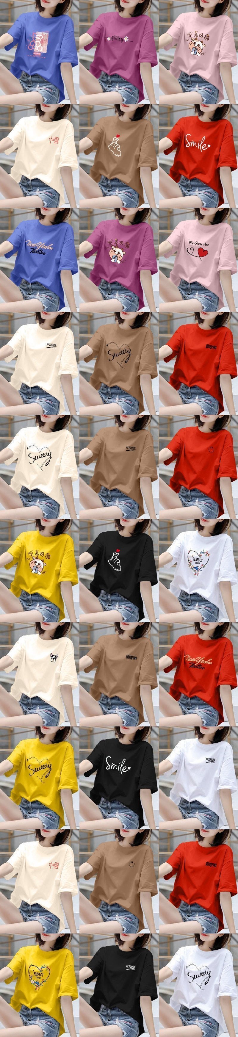 Женская футболка с коротким рукавом оптом