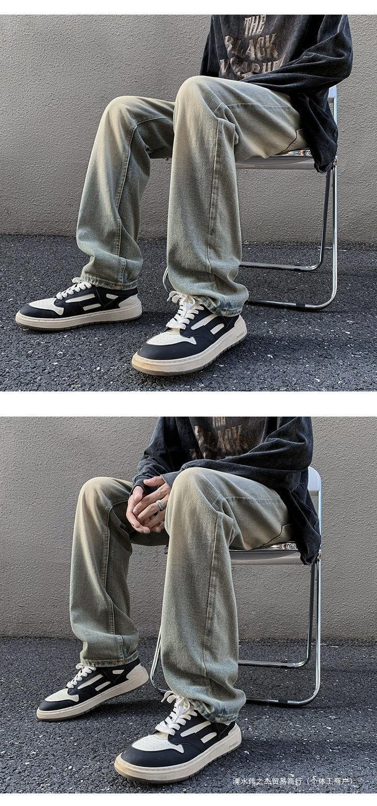 NASA мужские джинсы в стиле ретро весна-осень оптом из Китая