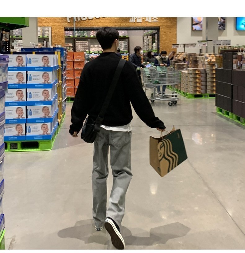 Мужская толстовка с высоким воротником и молнией оптом