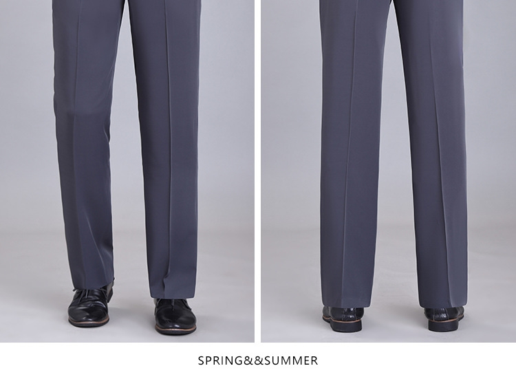 Летние мужские брюки из шелкового сурепа для делового стиля оптом из Китая