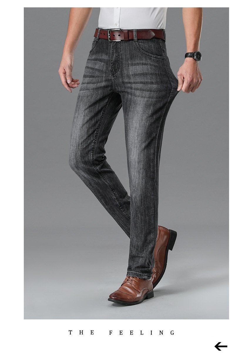 JEEP SPIRIT мужские джинсы прямого кроя оптом из Китая