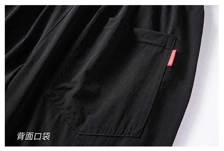 Мужские летние брюки из легкого льняного материала оптом из Китая