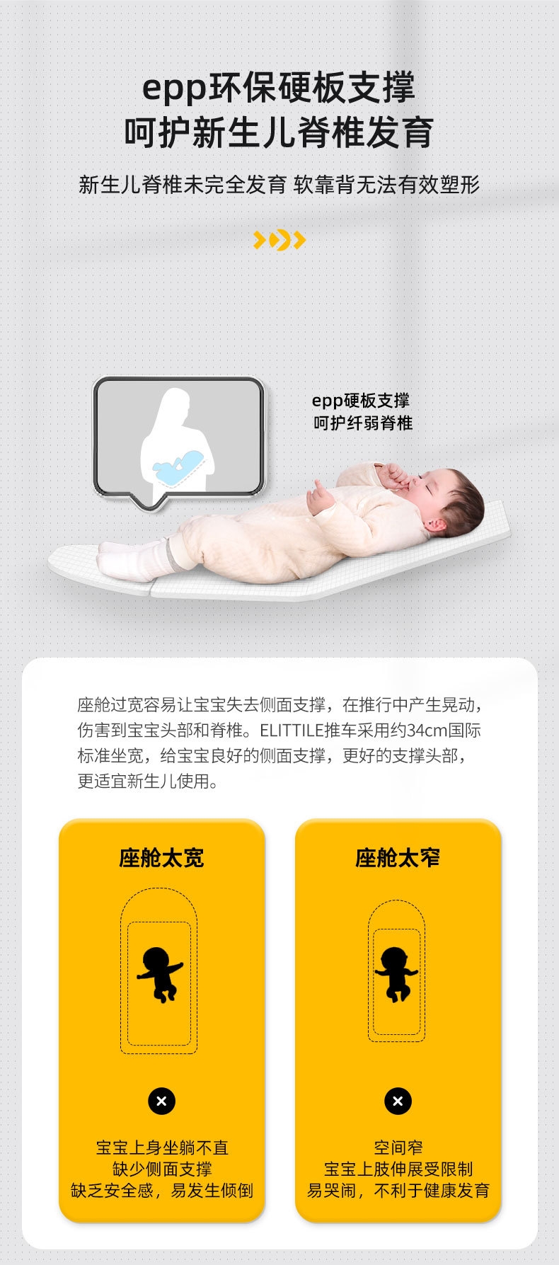 ELITTILE逸乐途EMU婴儿推车 оптом из Китая