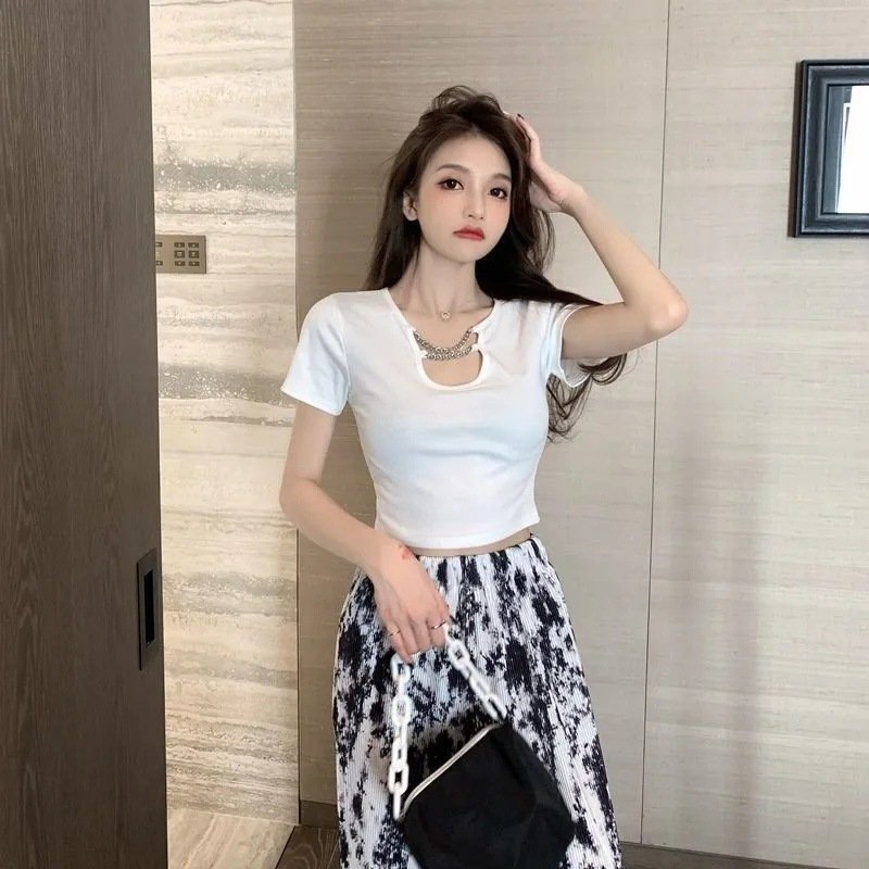 Футболка Черная с острым дизайном оптом