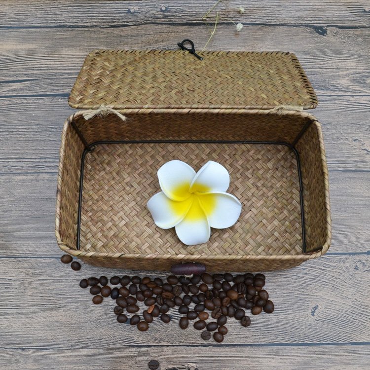 Ручная корзина для подарков из морской травы оптом