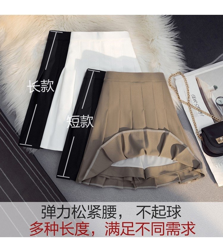 Белая короткая юбка с эластичным поясом и молнией оптом из Китая