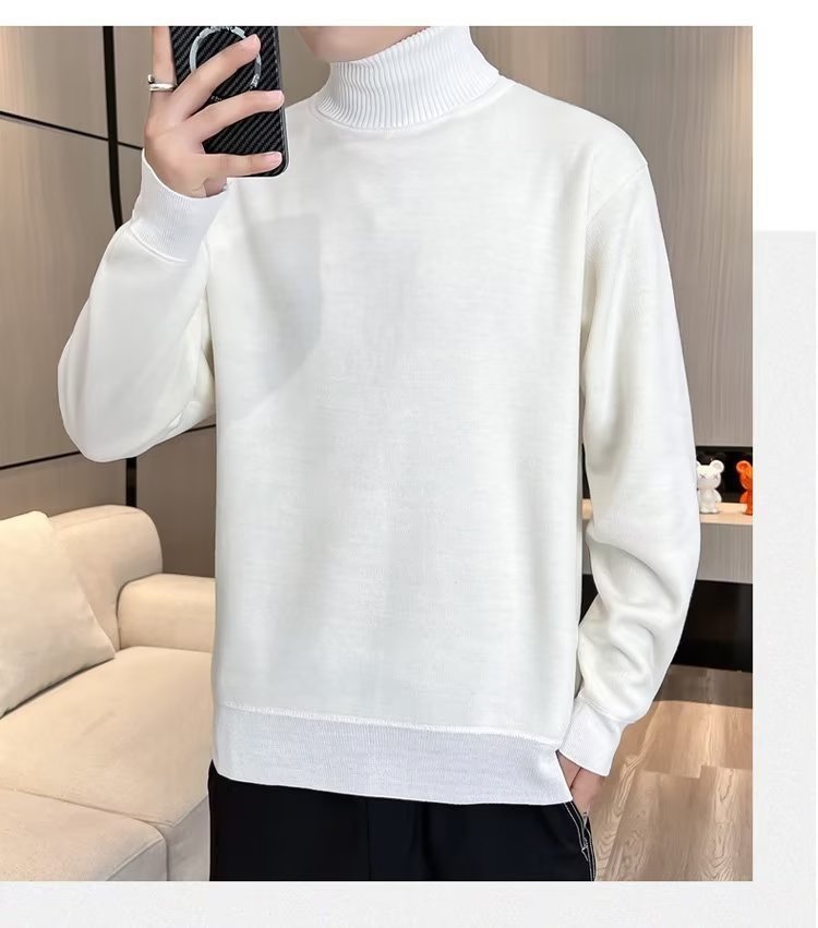 Мужской свитер с высоким воротником оптом