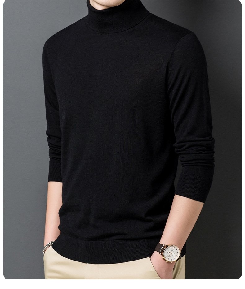 Мужской свитер из тонкой шерсти оптом